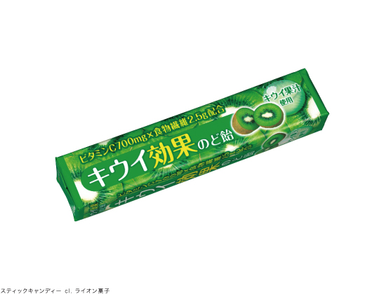 ライオン菓子,キウイ効果のど飴